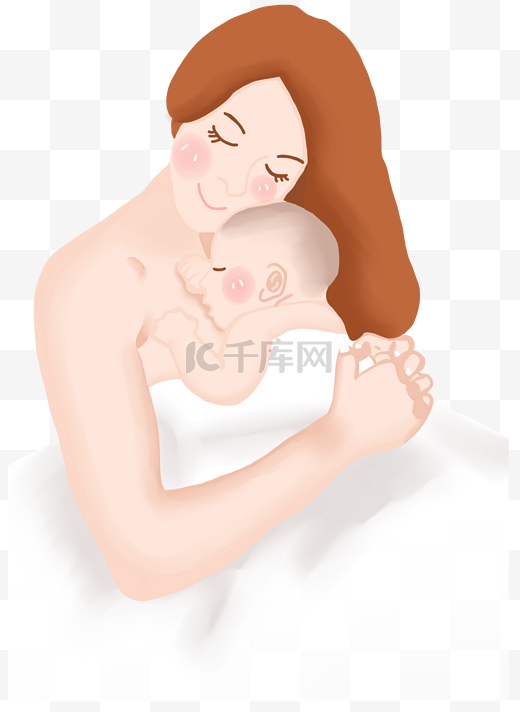 母婴系列妈妈哺乳图片