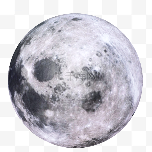 C4D写实星球月球图片