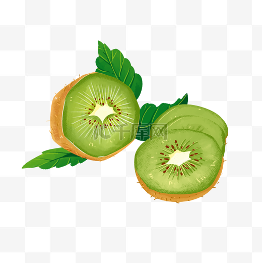 猕猴桃奇异果维生素C鲜果水果PNG图片