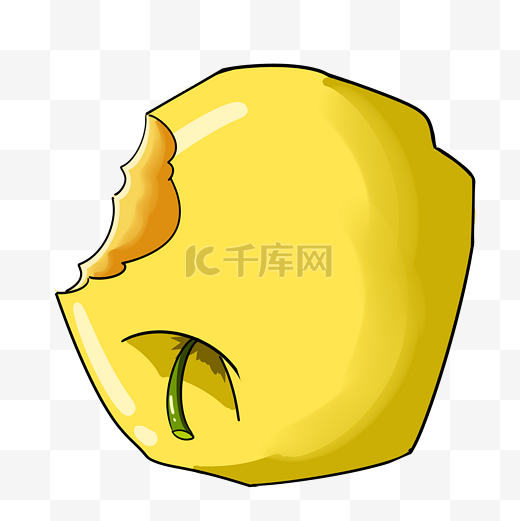 黄色苹果 图片