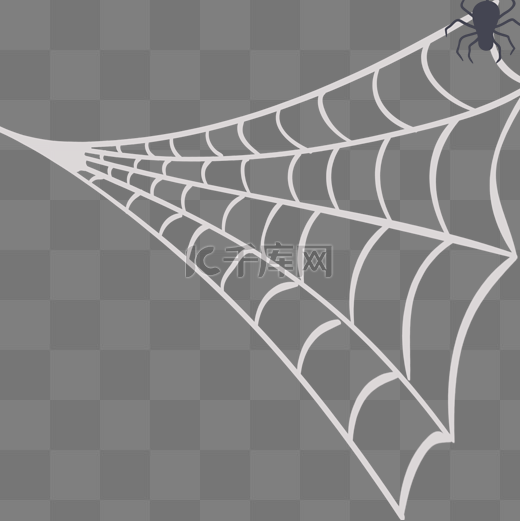 蜘蛛网蛛丝蜘蛛网元素图片