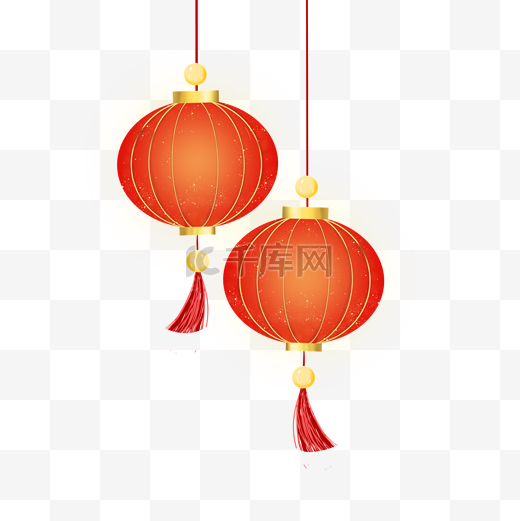 春节挂件装饰灯笼元宵图片