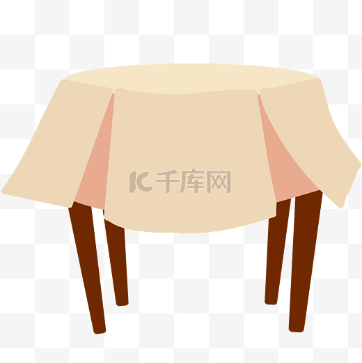 圆形木质大餐桌图片