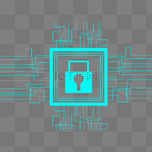 科技数据安全图片