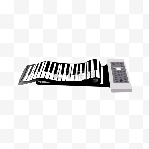 折叠钢琴图片