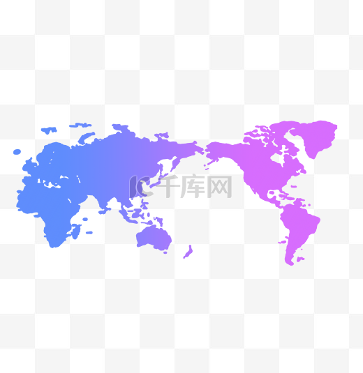 科技感世界地图图片