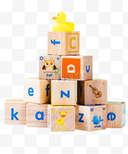 儿童节玩具积木字母益智图片