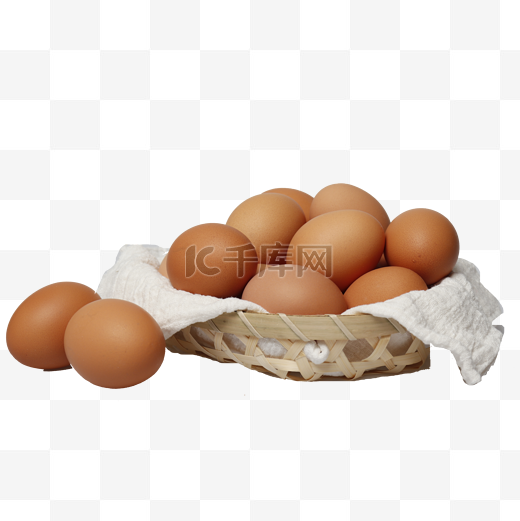 新鲜的土鸡蛋免抠图图片
