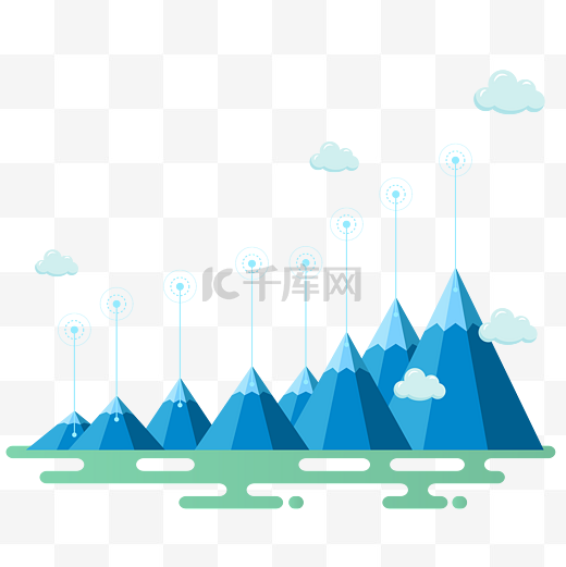 蓝色雪山发展历程图图片