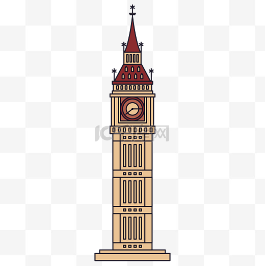 欧洲伦敦大大本钟图片