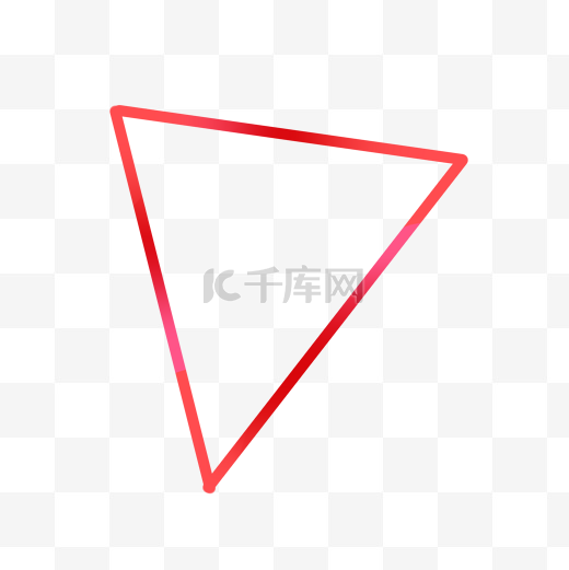 2016杭州大会红色三角形边框图片