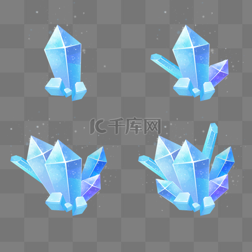 水晶蓝宝石图片
