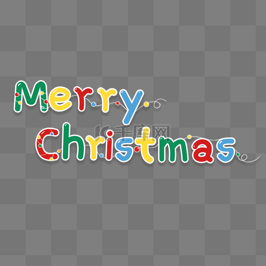 圣诞圣诞节merryChristmas标题图片