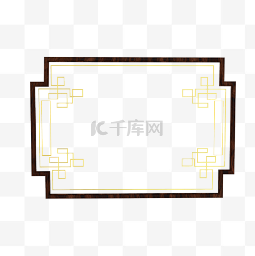 中国风边框背景板图片