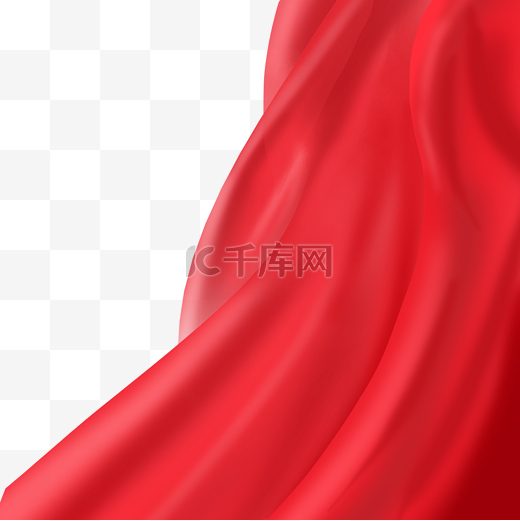 红色丝绸大红彩带飘带图片