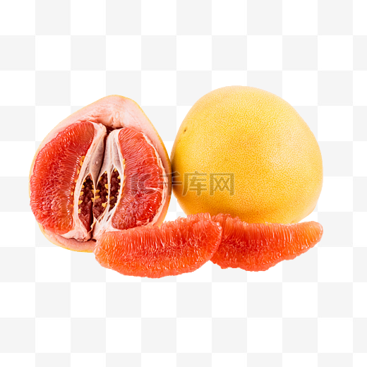 三红柚红心柚图片