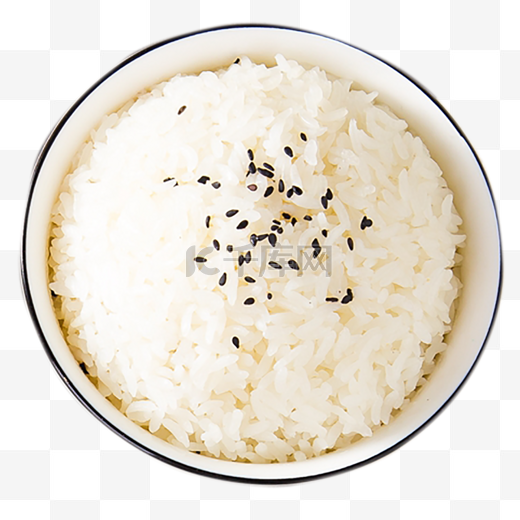 一碗大米饭图片