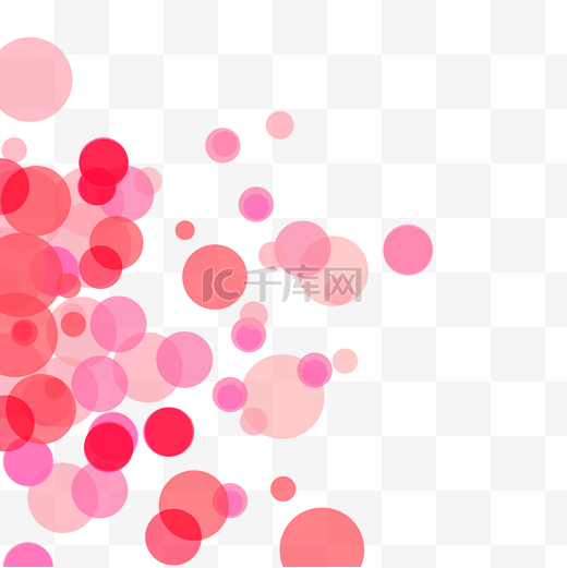 粉色圆形斑点背景中秋图片
