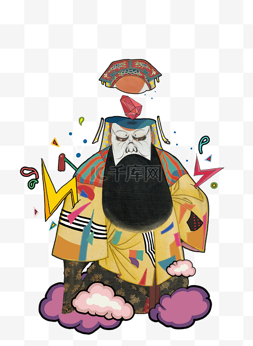 京剧国潮王朝马汉门神名角戏曲中国传统文化人物图片