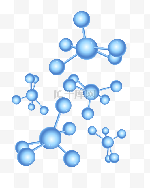 蓝色水珠玻尿酸图片