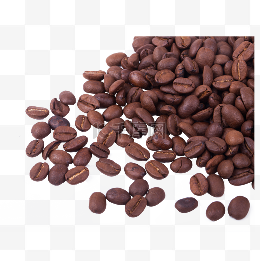 实拍咖啡原料咖啡豆图片