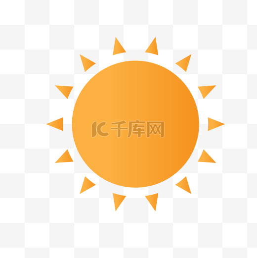 太阳图标图片