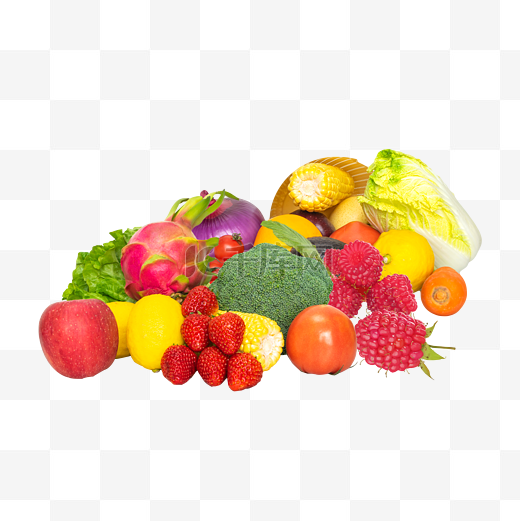绿色新鲜蔬菜水果图片