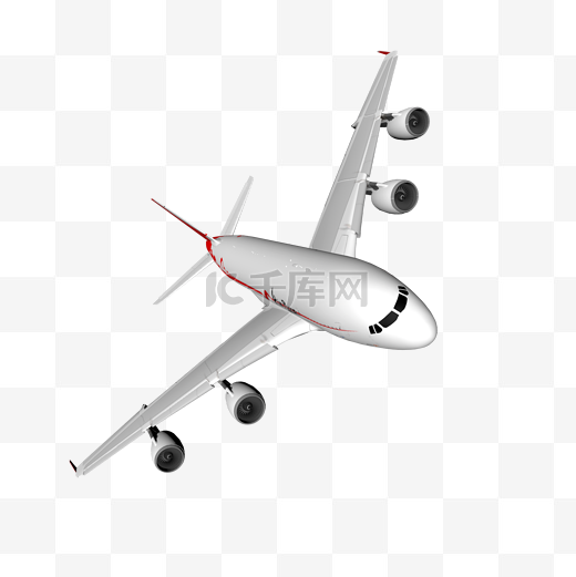 航空立体飞机模型图片