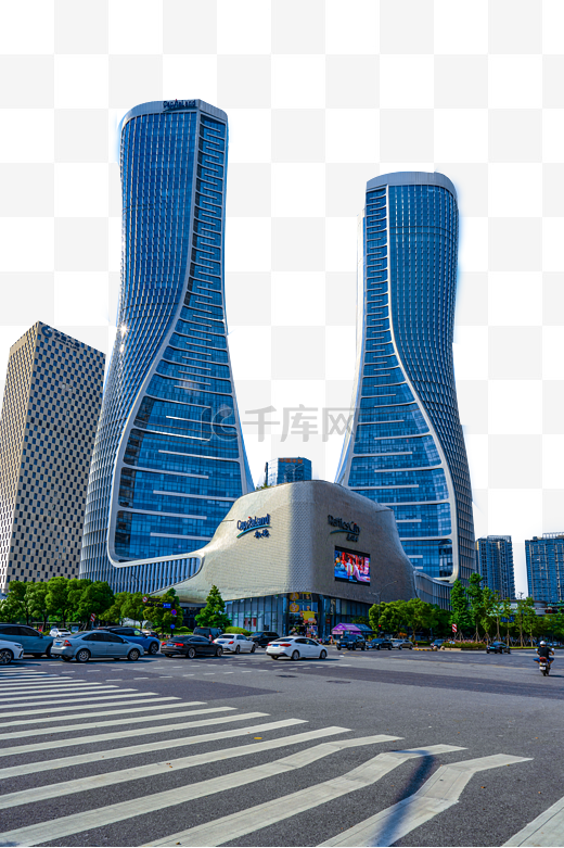 杭州地标建筑来福士广场图片