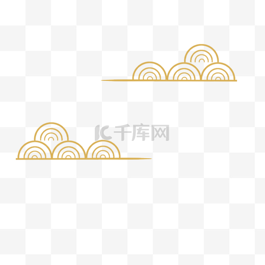 云纹手绘中国风日系图片