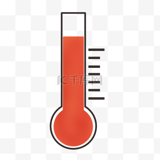 温度标志温度计天气炎热温度表图片