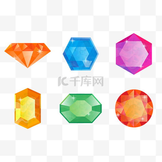 水晶钻石宝石图片