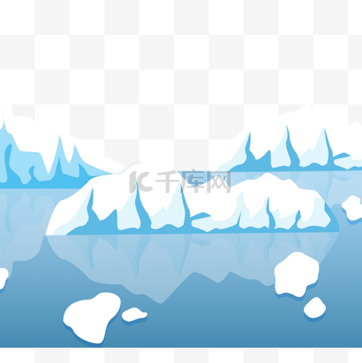 全球变暖冰川融化图片