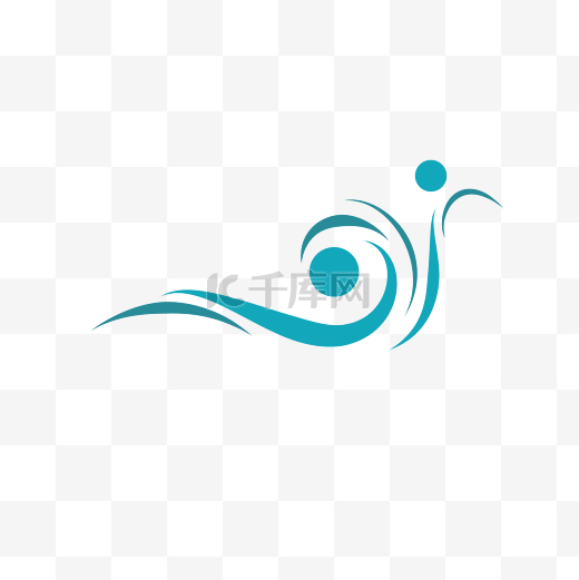 海浪浪花logo图片