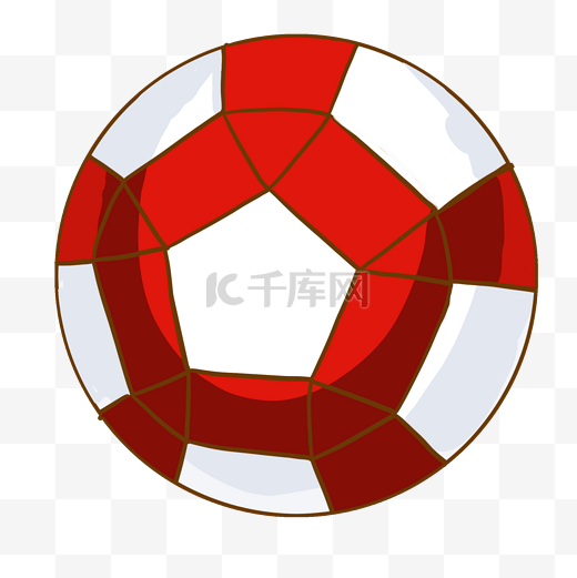 中国足球卡通插画图片