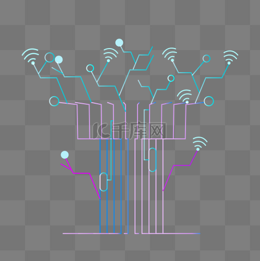 信号线条科技树图片