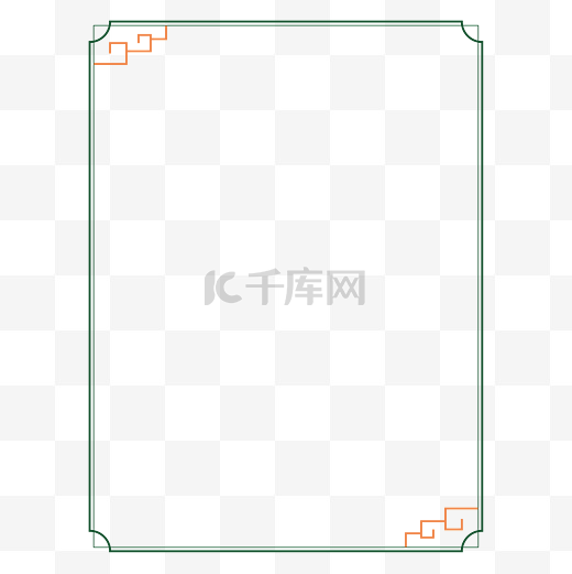 极简老上海边框图片