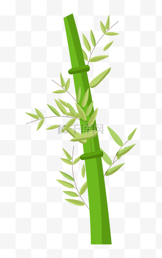 绿色的风景竹子图片