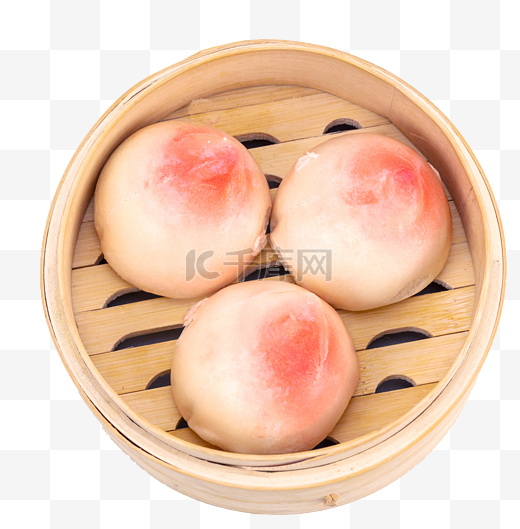 仙桃寿桃包图片