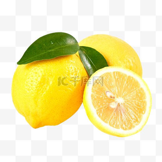 新鲜柠檬蔬果图片
