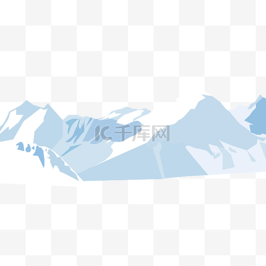 雪山群山图片