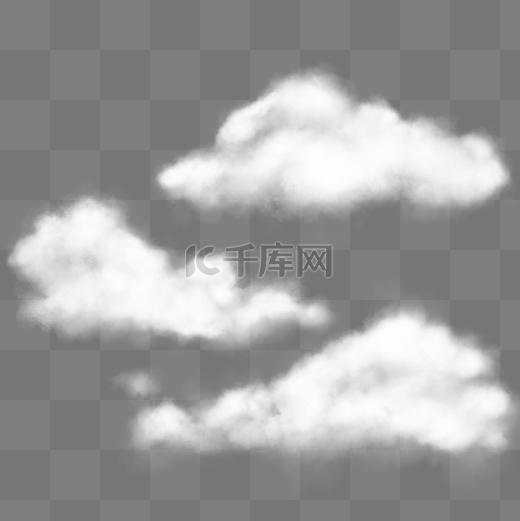 云朵云彩云团漂浮图片