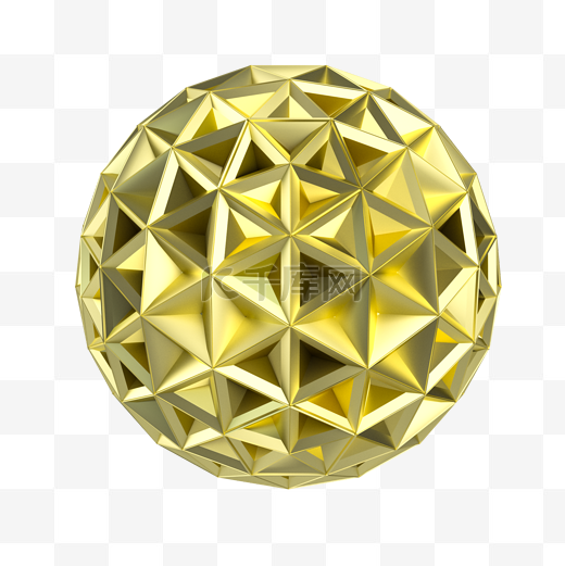 几何金属球图片