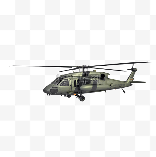 仿真武装直升机png图图片