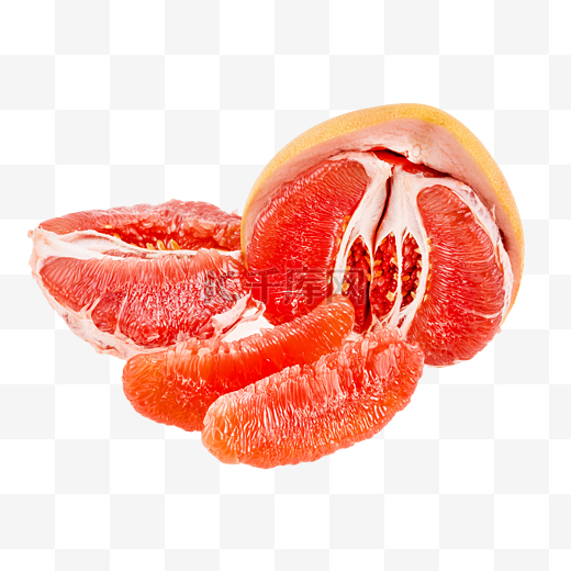红心蜜柚柚子图片