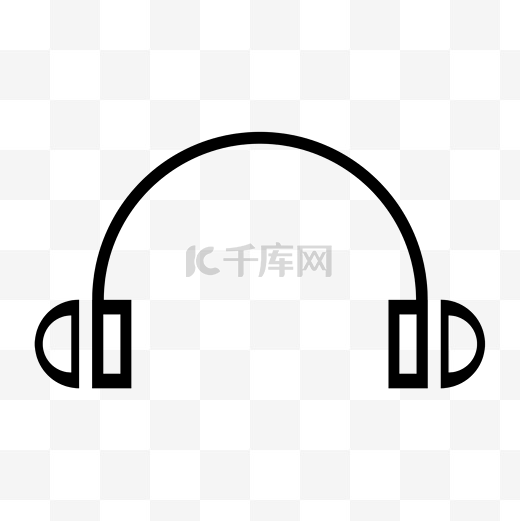 音乐耳机的工具图标图片