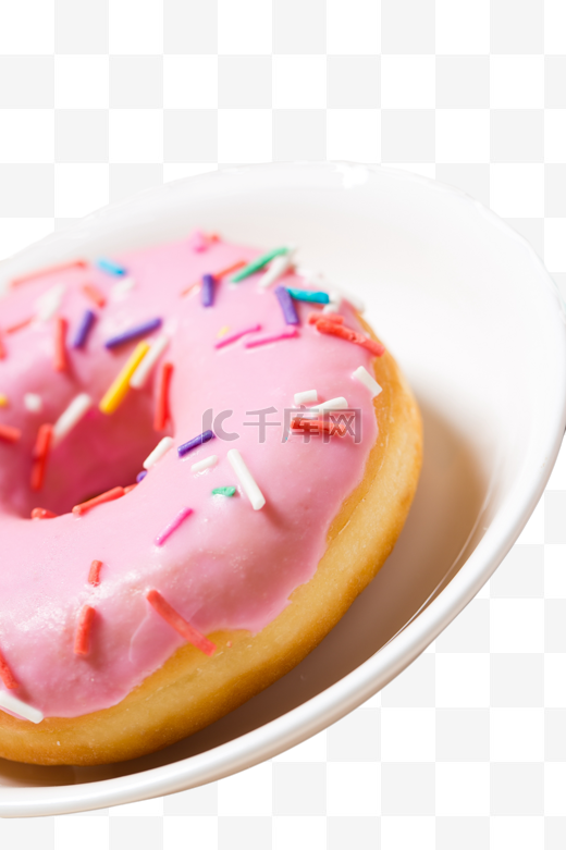 粉色马卡龙甜甜圈png素材图片