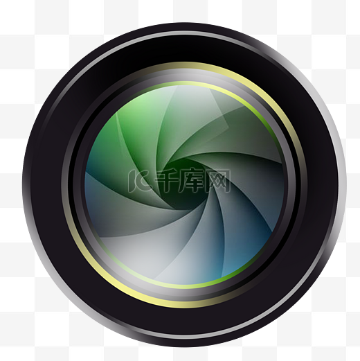 绿色照相机镜头图片