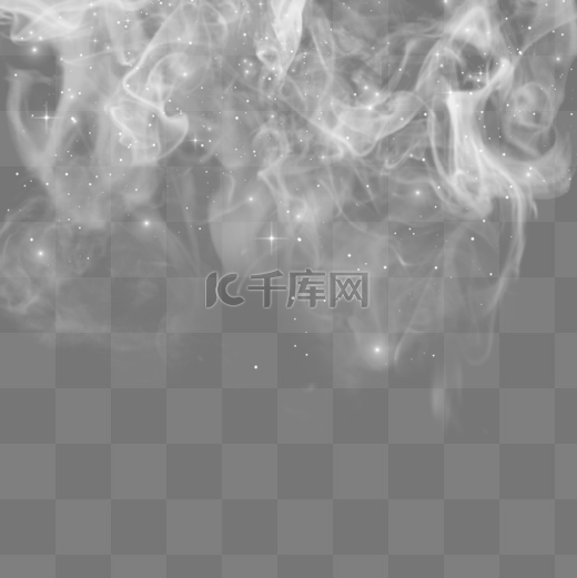 创意感烟雾梦幻边框图片