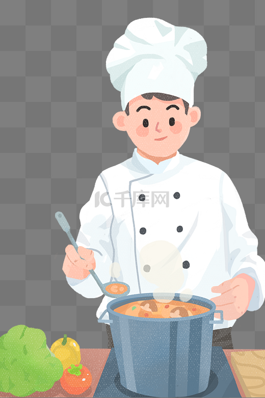 世界厨师日厨师烹饪图片